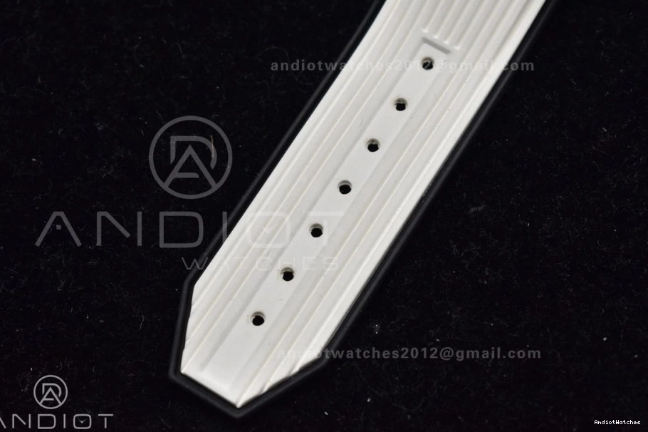 Skeleton White Edition A Strap Bang Ceramic Rubber Best on Big Packable Unico 1:1 White Dial 516 ZF 0125